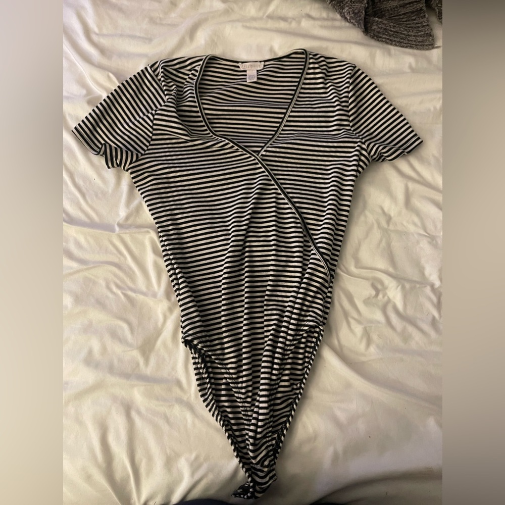 Striped Bodysuit